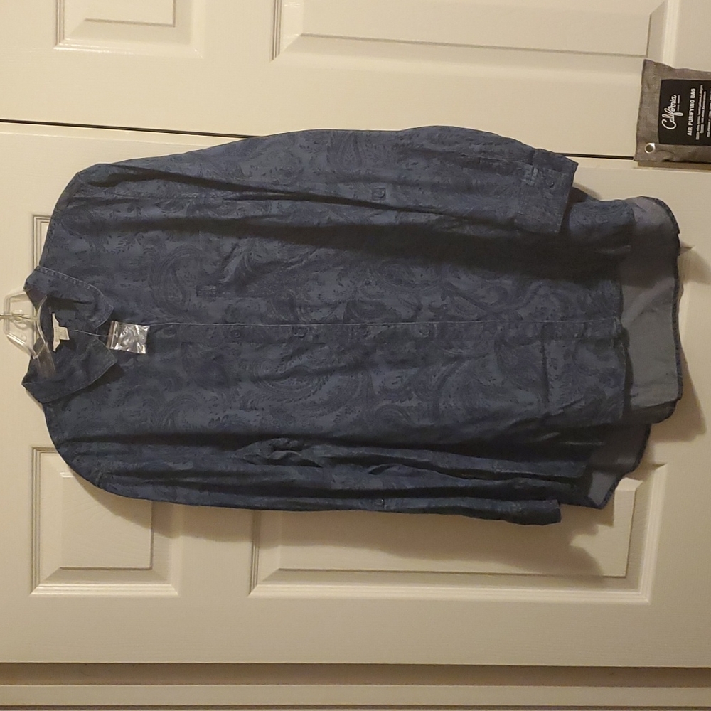 Denim shirt dress